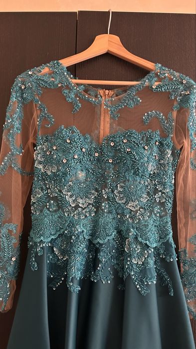 Rochie superba turcoaz