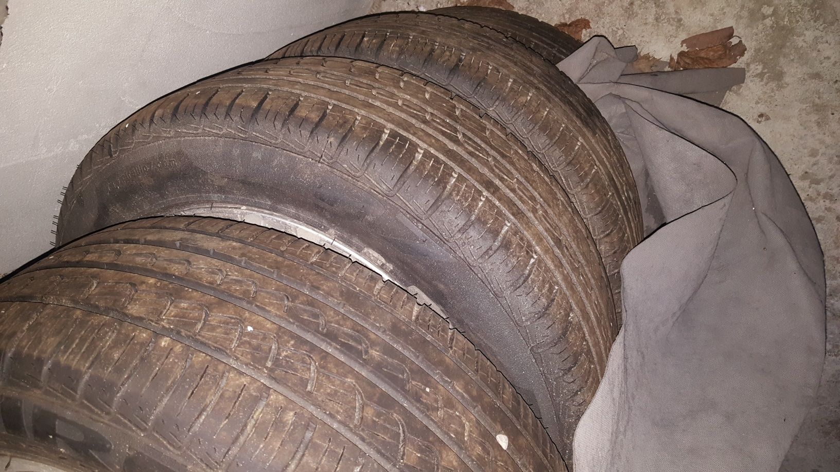 Jante r16 5x108 cu cauciucuri vara 205 55 16 ford citroen etc