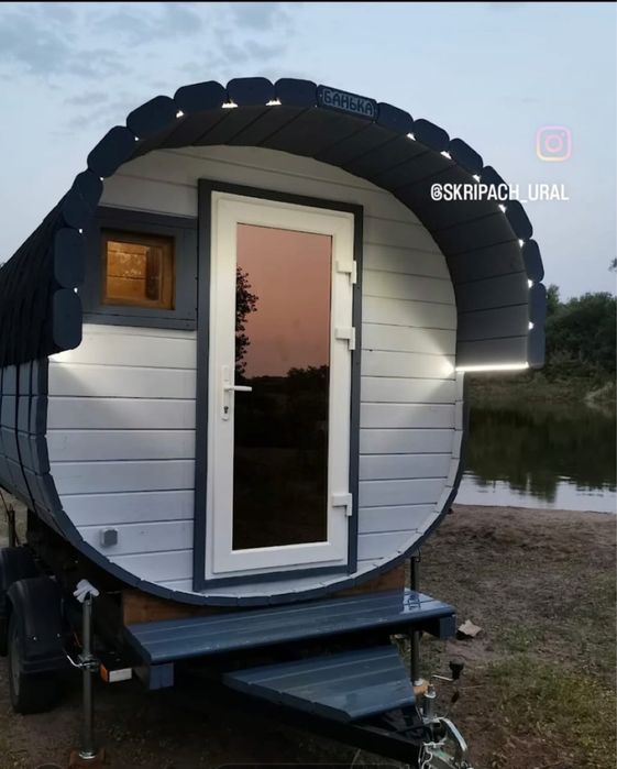 Баня на колесах (прицеп)