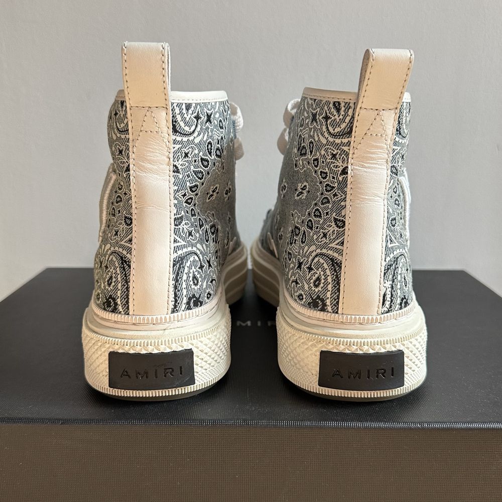 MYTHERESA amiri bandana court high top sneakers