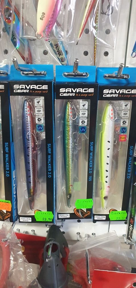 Воблери SAVAGE GEAR SURF WOLKER 2.0 15.5 см.