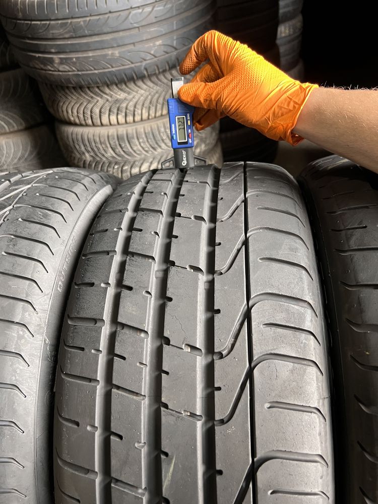 4 anvelope vara 265/35/18 + 235/40/18 , Pirelli , 7-7.5 mm