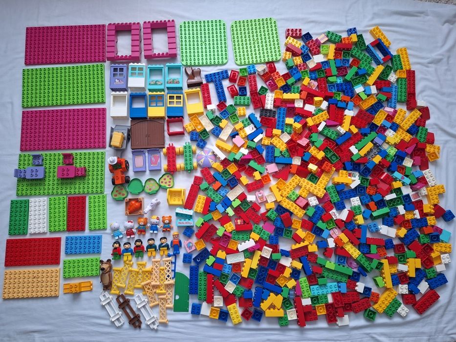 Lot mare Lego Unico (compabile Lego Duplo) 8 kg.