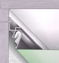Светодиодный Профиль теневой для натяжного потолка