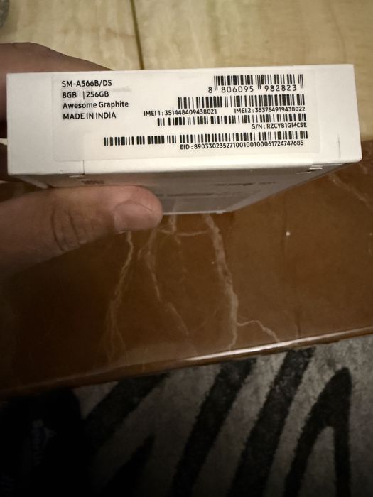 Чисто нов, запечатан Samsung A56 5G от Yettel