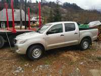 Schimb cu camion forestier Toyota Hilux si Iveco Daily basculabil