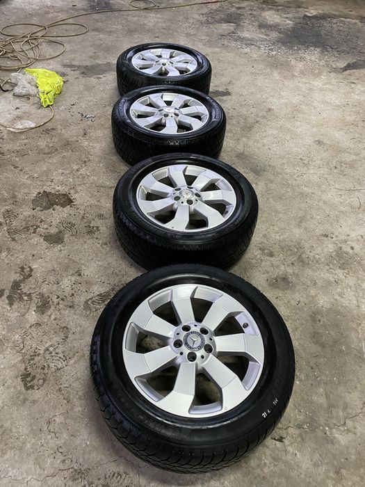 Set jante mercedes Ml350 cauciucuri iarna