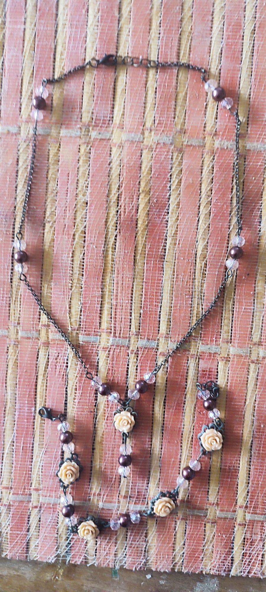 Set colier și brățară handmade, femei