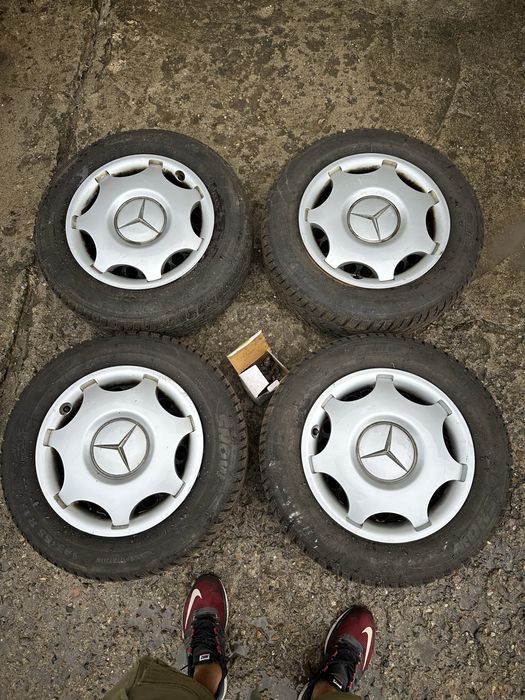 Джанти със зимни гуми за mercedes w203
