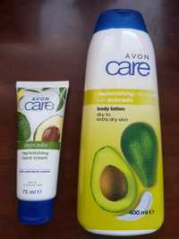 Set Avon loțiune de corp si cremă de mâini avocado