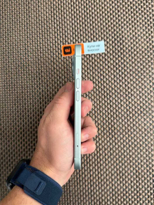 100% Батерия! iPhone 15 Лизинг от 40лв/м ГАРАНЦИЯ Blue 128GB син