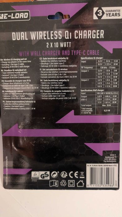 Încărcătoare rapide desktop 4 porturi Re-Load și wireless