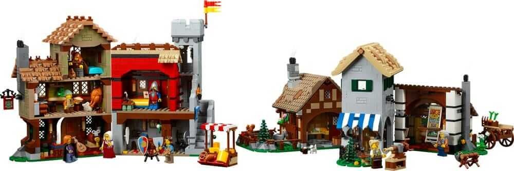 Lego 10332 Средновековен градски площад Medieval Town Square