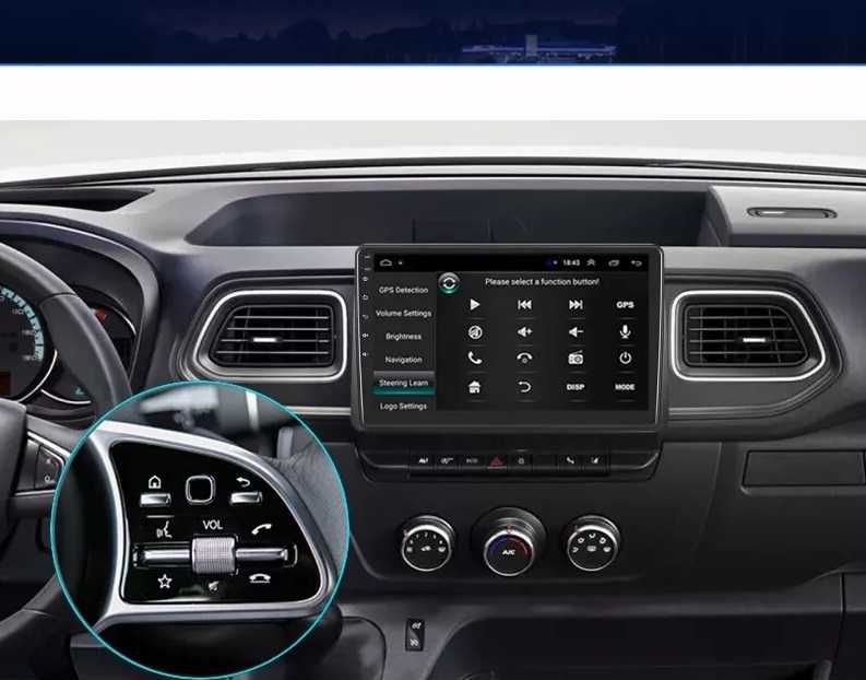 Мултимедия за Renault Master Opel Movano Nissan NV400 Android Навигаци