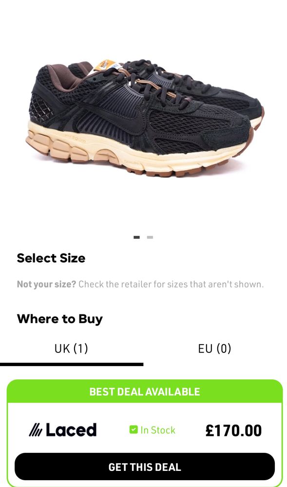 Маратонки NIKE ZOOM VOMERO 5 .Номер 40.5