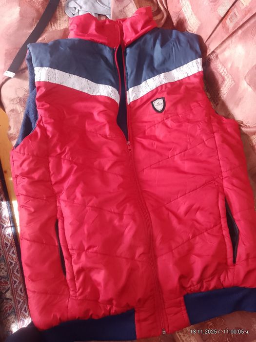 Мъжка грейка червена