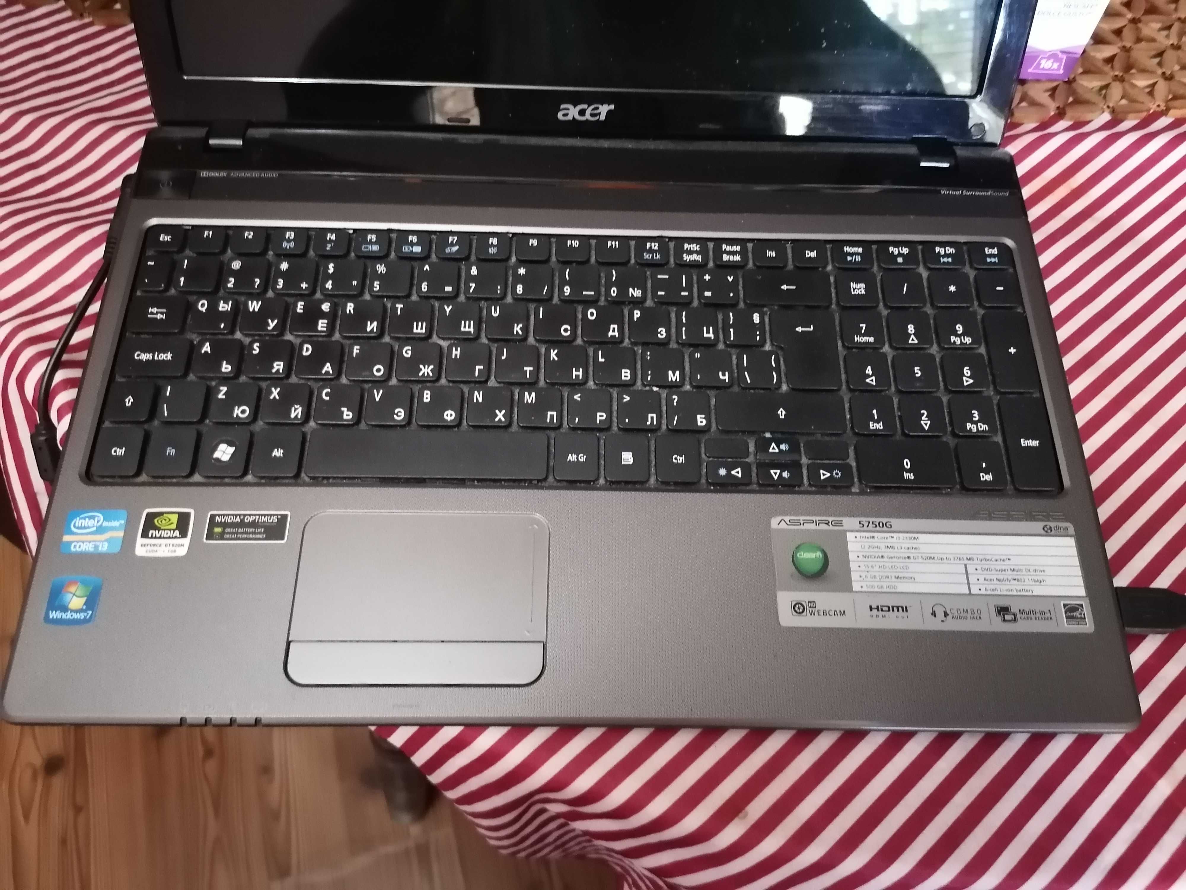Acer Aspire 5759G - Четириядрен лаптоп
