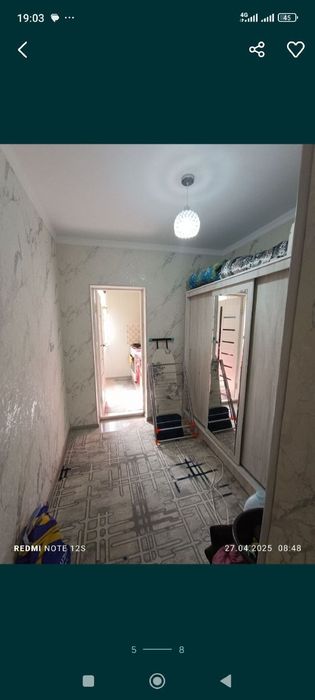 Срочно продам квартиру авиасозлар 4 2ком переделано в 3ком