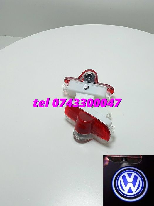 Proiectoare Holograma Led Logo Dedicate Vw Golf 4 Bora Touran Polo