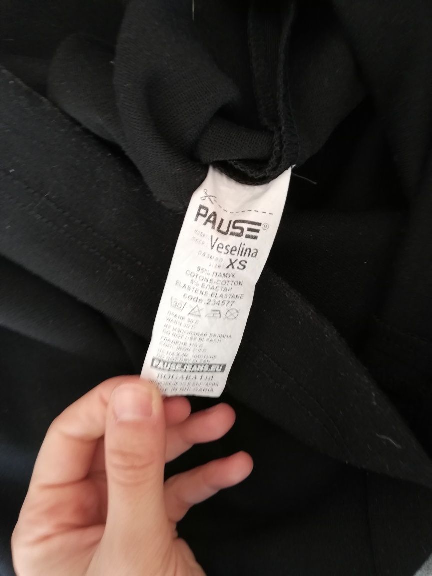 Черна рокля Pause  (ZARA, H&M)