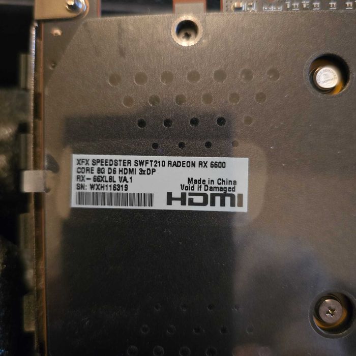 Amd Radoen RX6600 / 6600XT