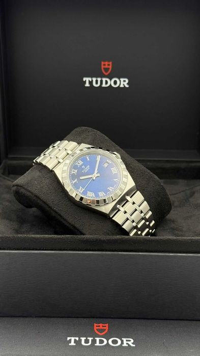 TUDOR Royal watch - m28500 blue roman , an 2025