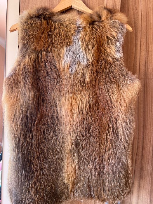 Дамски елек естествен косъм