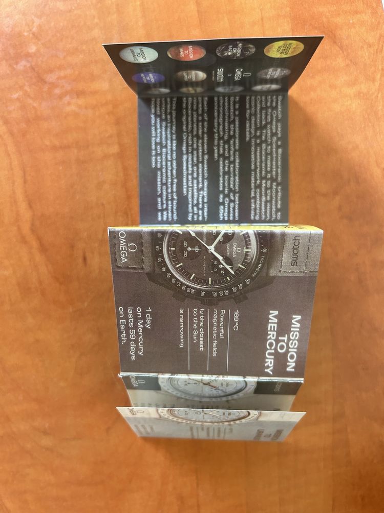 Swatch x Omega Mission to Saturn