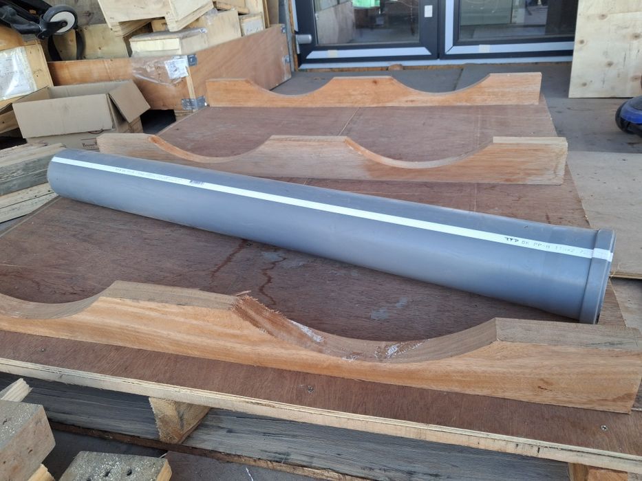 Труба канализационная "сотка" - 110мм, длина 1 м , толщина 2.7 мм