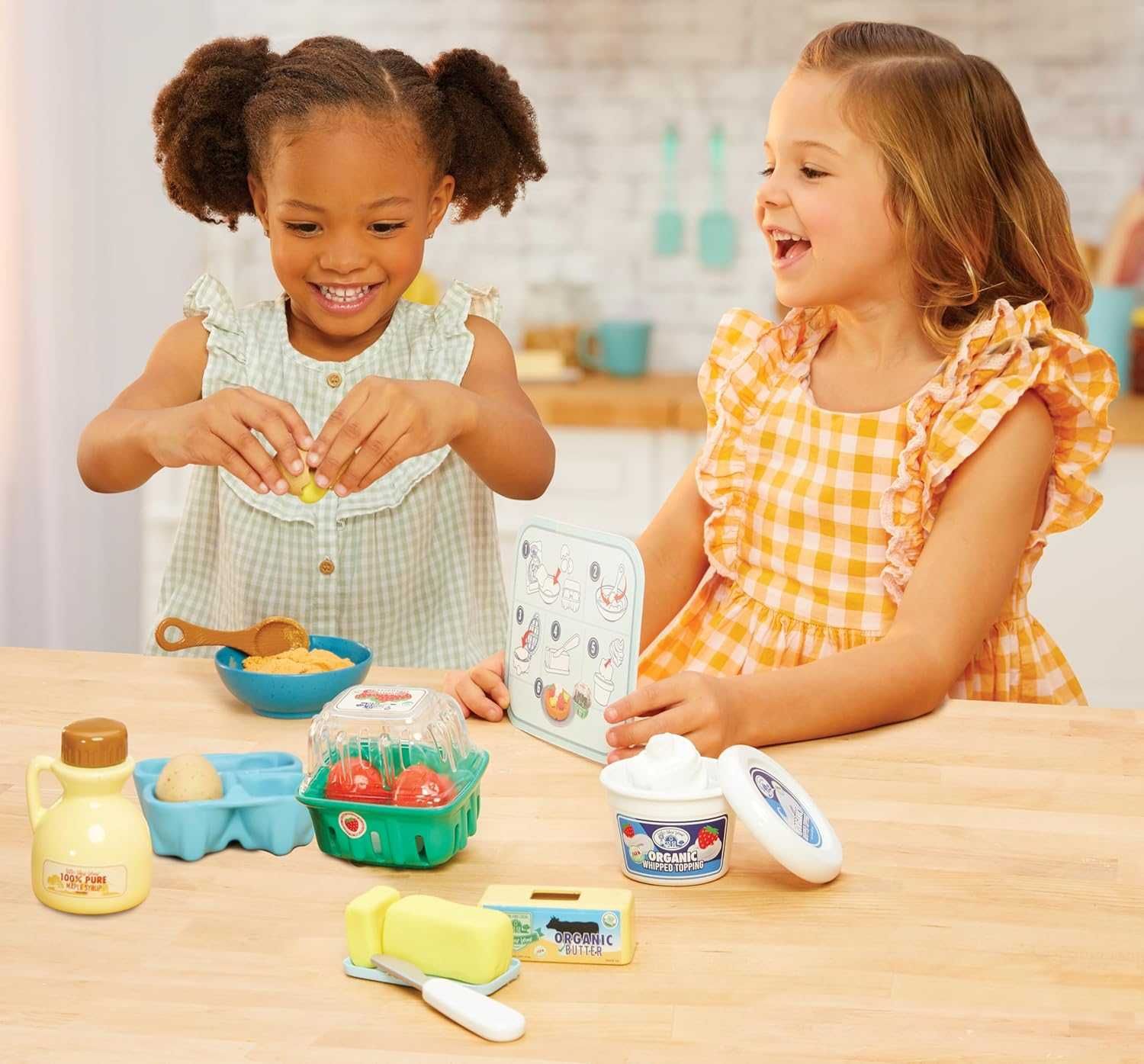 Готварски комплект за гофрети Гофретник с много аксесоари Little Tikes