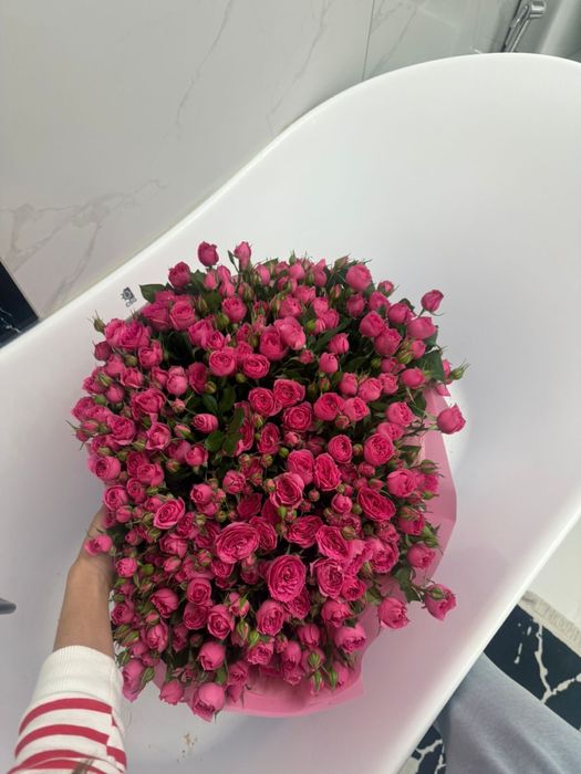 Букет Цветов свежие сегодняшние