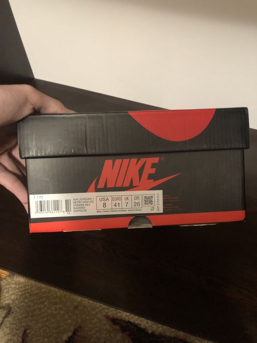 Jordan 1 High Patent Bred