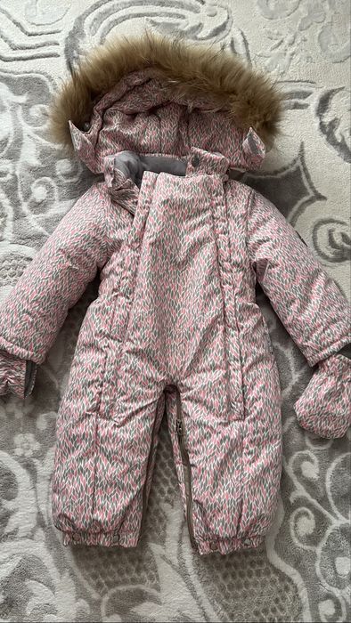 Зимний детский комбинезон