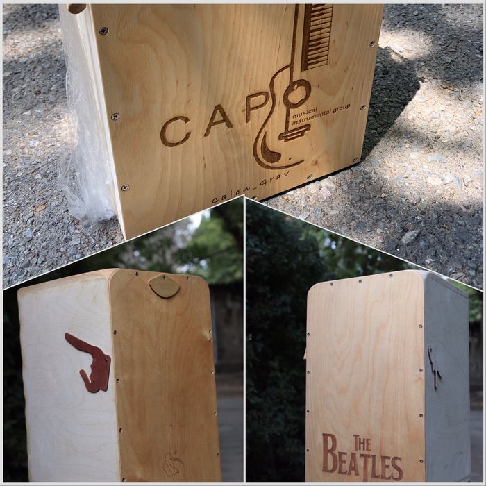 Кахон с вашим дизайном/логотипом