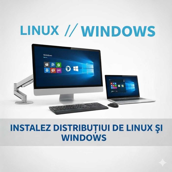 InstalezWindows,Linux,distribuții de Linux , 24 din 24 ofer asistență