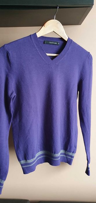 Calvin Klein Jeans, пуловер с вълна размер  М