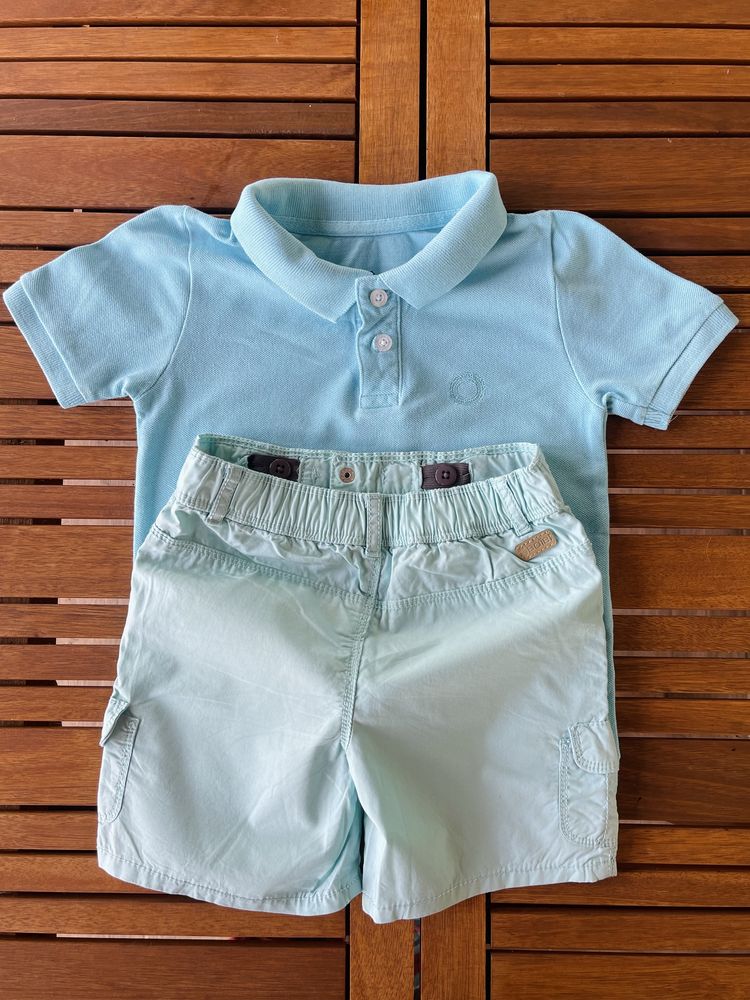 Set pantaloni Obaibi Franța și polo Tex 3 ani