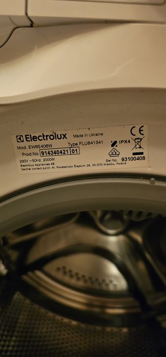 Electrolux perfectcare 600 Пералня