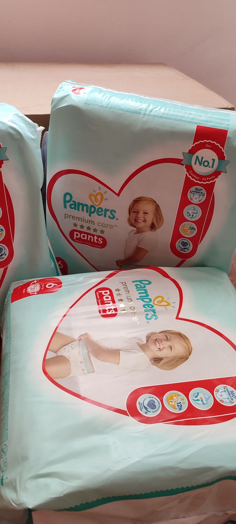 Huggies гащички Номер 6  pants премиум качество