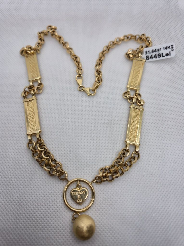 Lanț aur 14k 21.64 gr lungime 56cm