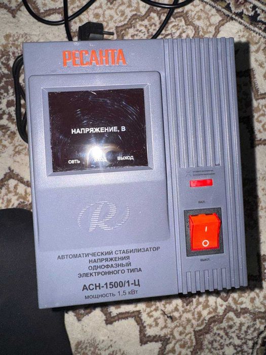 Стабилизатор напряжения  220В Ресанта АСН-1500/1-Ц