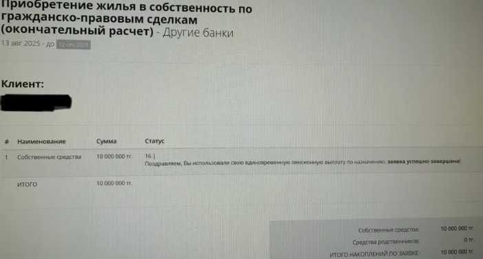 Снятие пенсионки | ЕНПФ