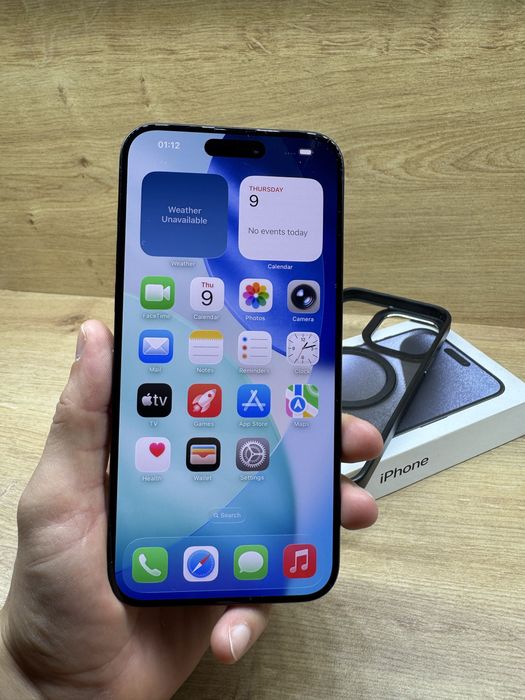 iPhone 15 Pro MAX 256Gb Blue titanium 94% battery life factura