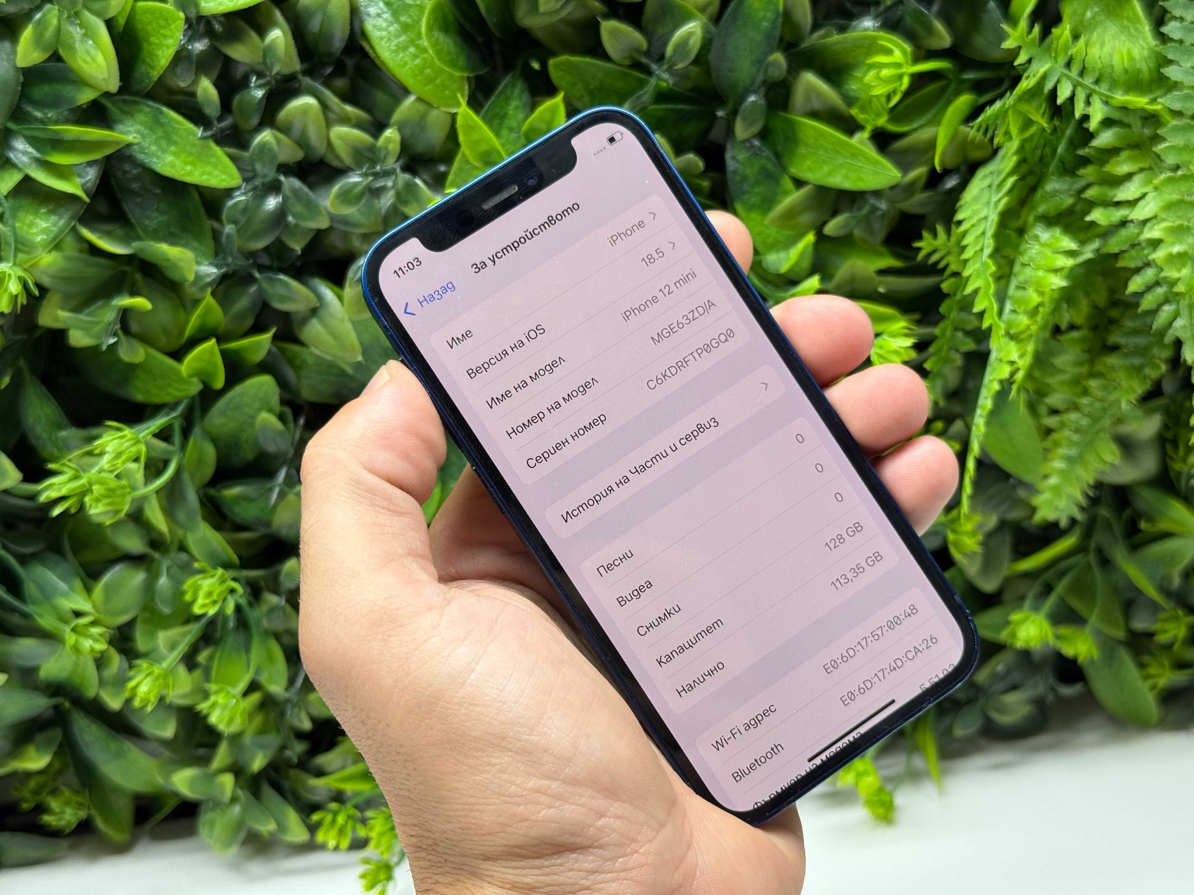 iPhone 12 Mini 128GB 100% Blue