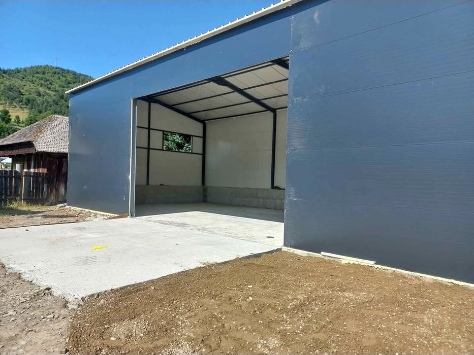 Vând hală metalica 8x24x4