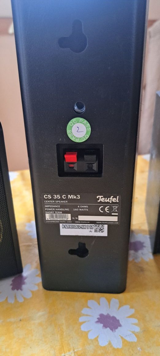 Продавам тонколони (сателитки)CANTON/TEUFEL