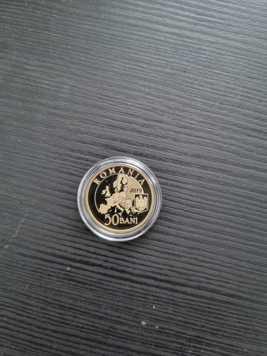 moneda 50 Bani 2019 proof, Președinția Consiliului Uniunii Europene