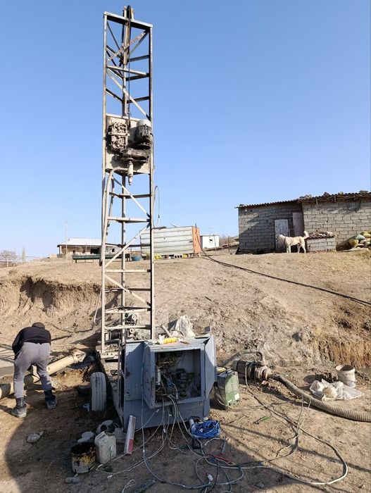 Buravoy stanok quduq kavlash uchun tayyor ish