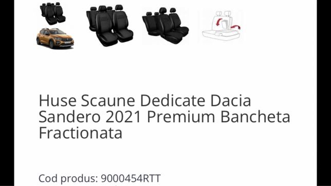 Huse pentru Dacia Sandero 2021-NOI-