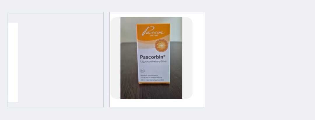 Pascorbin -Витамин С